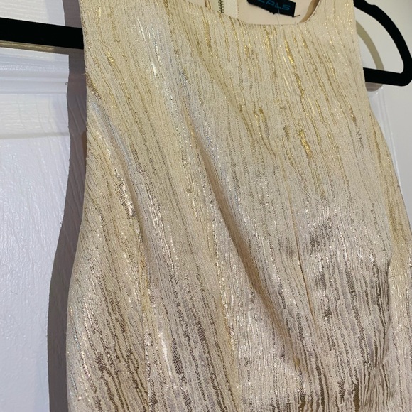 Golden shiny dress 💎🌹 size S - Picture 5 of 14